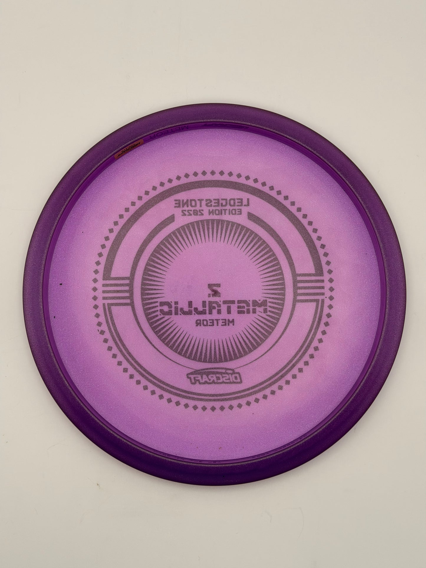 Discraft Z Metallic Meteor Disc Golf Midrange – Ledgestone Edition 2022