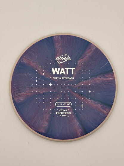 MVP Cosmic Electron Watt Putter – Neutral Stable Disc Golf Putter