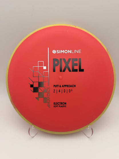 Axiom Pixel Putter – Simon Line | Electron Plastic | Disc Golf