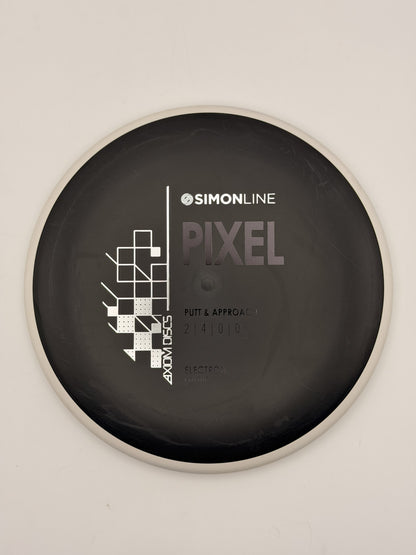 Axiom Pixel Putter – Simon Line | Electron Plastic | Disc Golf