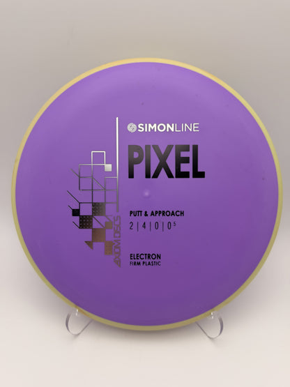 Axiom Pixel Putter – Simon Line | Electron Plastic | Disc Golf