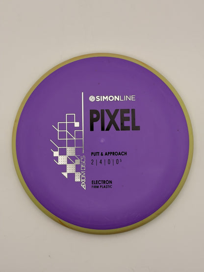 Axiom Pixel Putter – Simon Line | Electron Plastic | Disc Golf