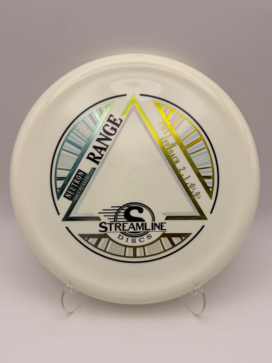 Streamline Neutron Range Soft Plastic Disc Golf Approach Disc