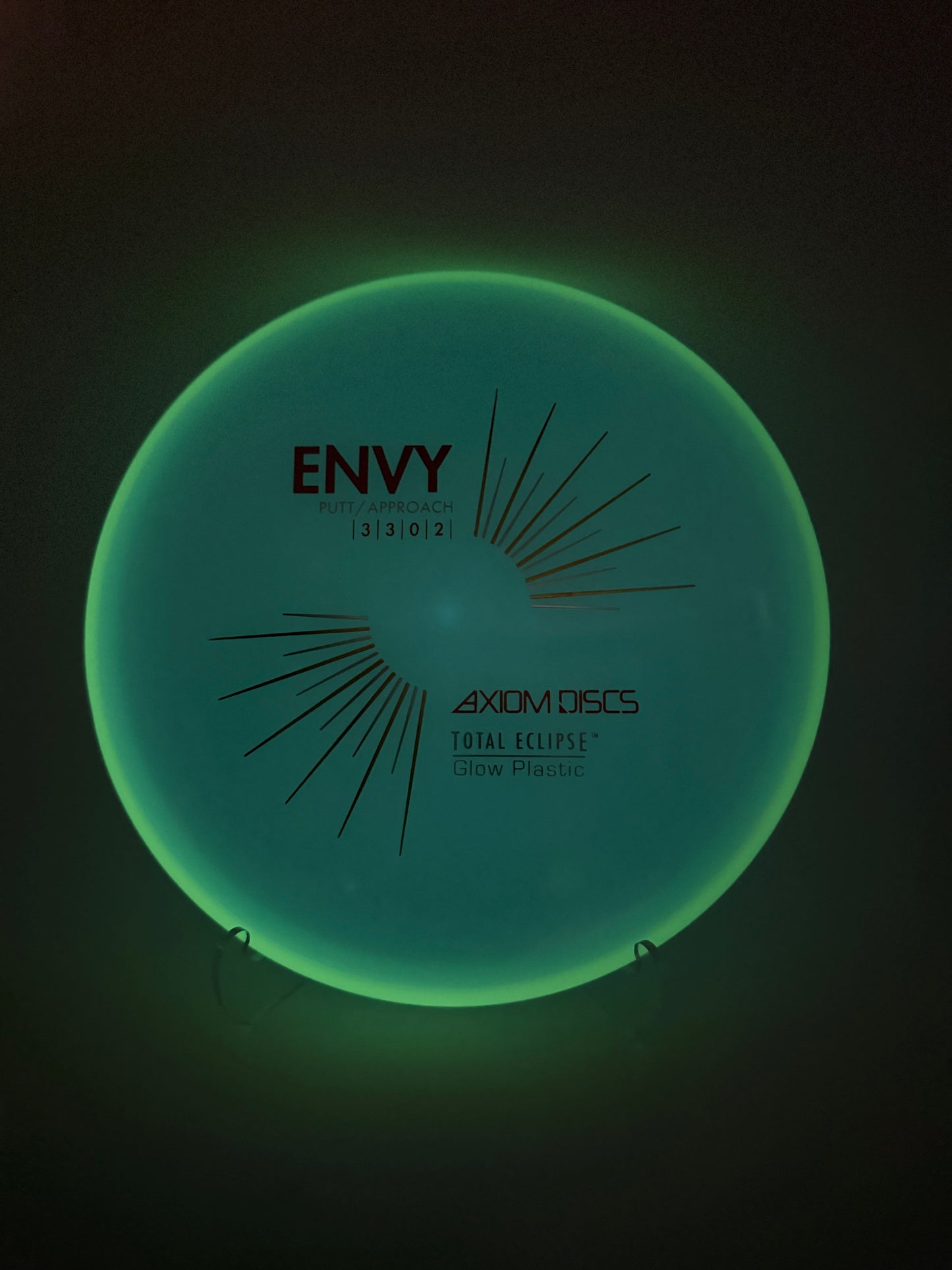 Axiom Total Eclipse Envy | Glow Disc Golf Fairway Driver