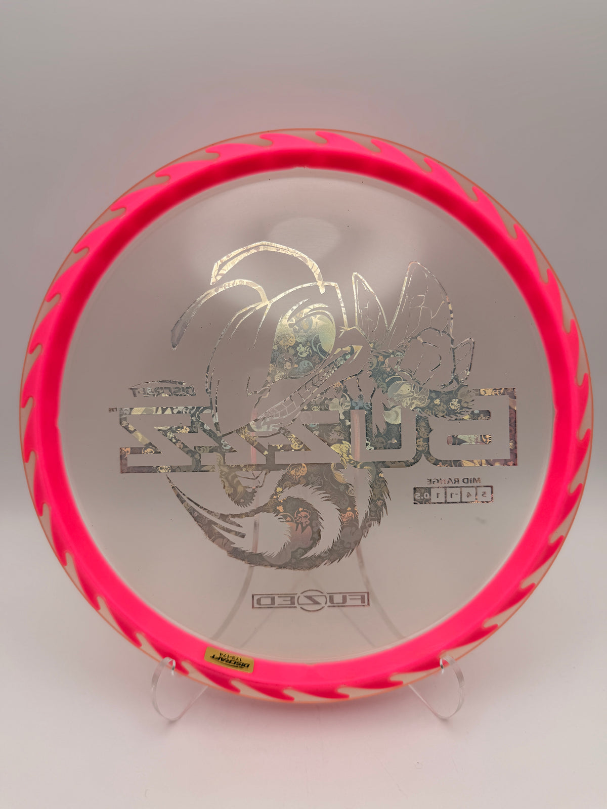 Discraft Fuzed Z Buzzz Buzzsaw Pattern | Straight Midrange Disc