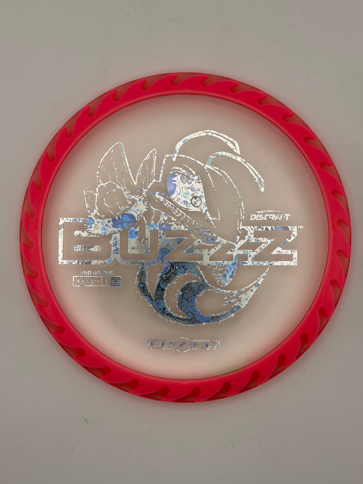 Discraft Fuzed Z Buzzz Buzzsaw Pattern | Straight Midrange Disc