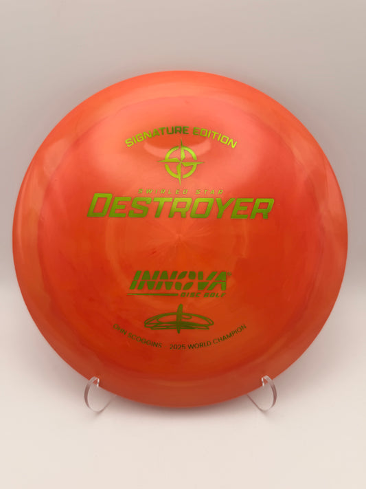 Innova Swirled Star Destroyer - Ohn Scoggins 2025 World Champion Signature Edition 173-175g
