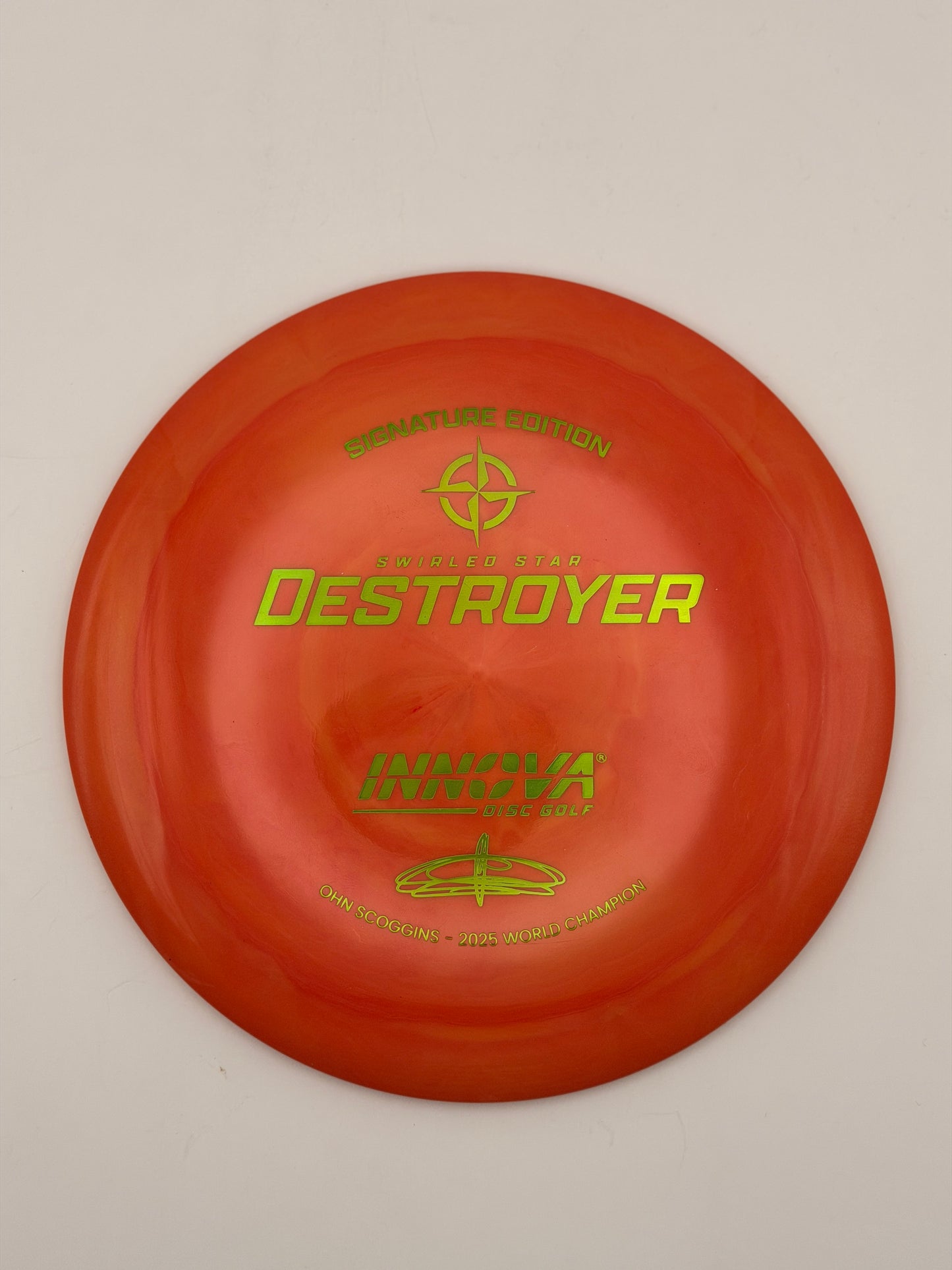 Innova Swirled Star Destroyer - Ohn Scoggins 2025 World Champion Signature Edition 173-175g