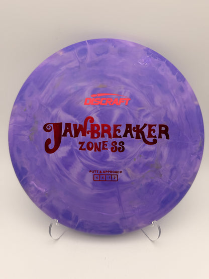 Discraft Jawbreaker Zone SS Approach Disc – Straight Overstable Disc Golf Disc