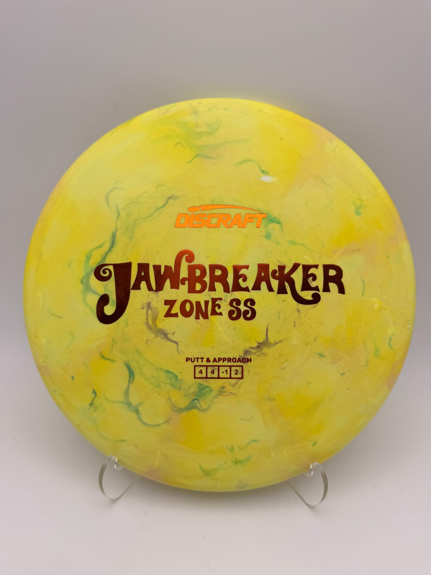 Discraft Jawbreaker Zone SS Approach Disc – Straight Overstable Disc Golf Disc