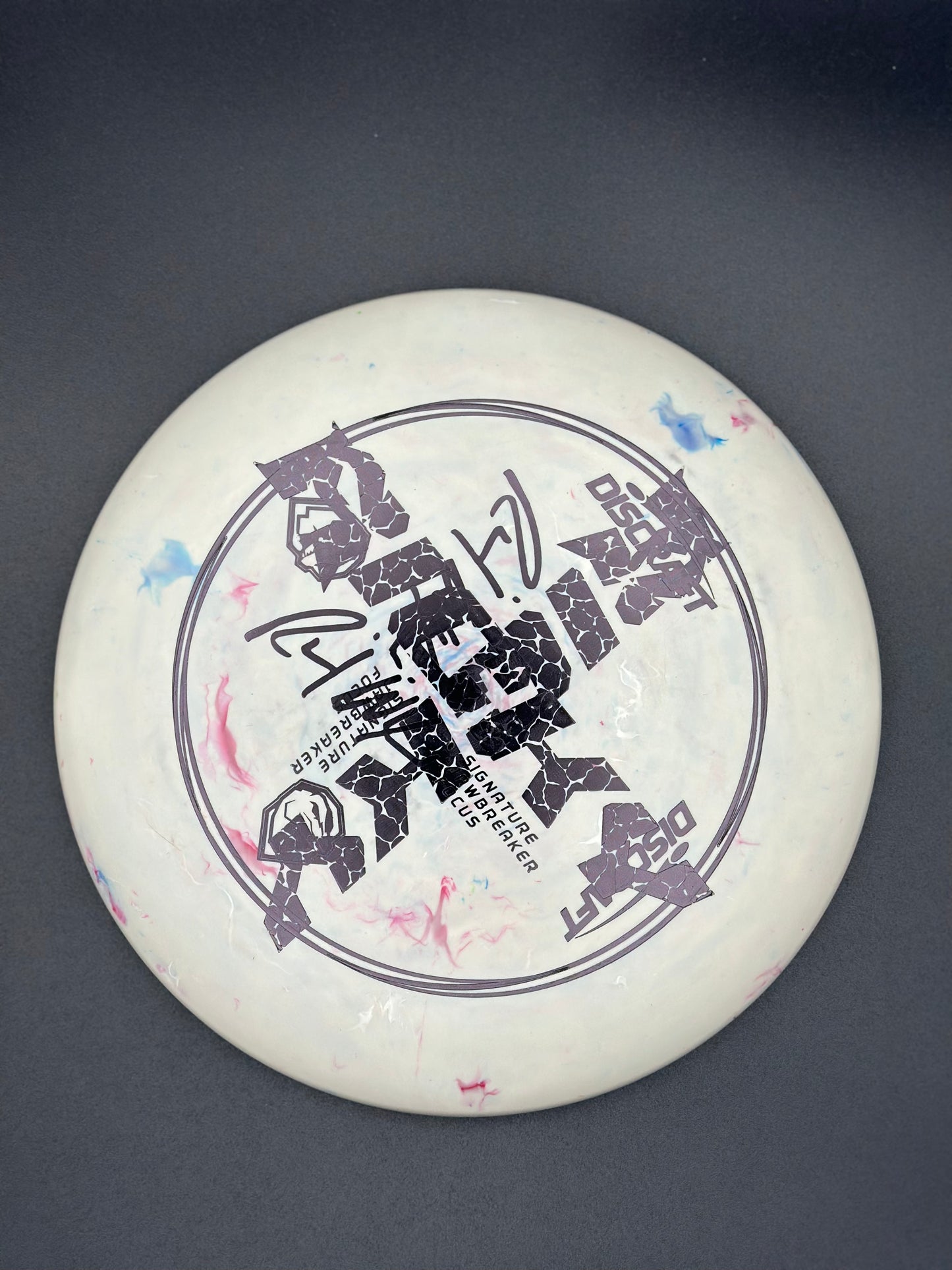 Discraft Jawbreaker Focus Ricky Wysocki Signature Misprint | Putter