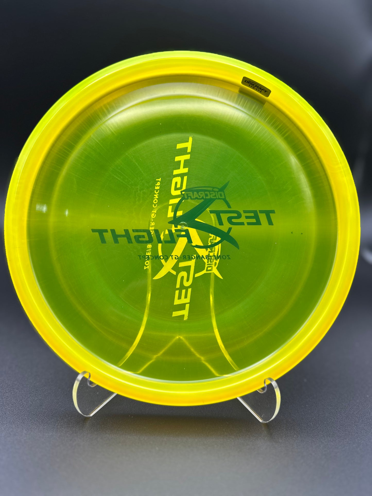 Discraft Test Flight Zone Banger GT Concept Misprint | Overstable Putter