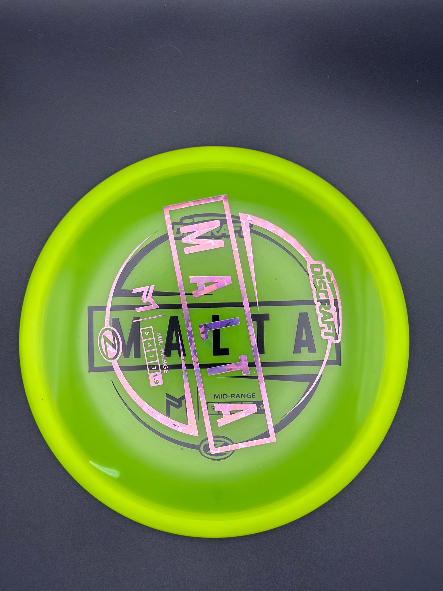 Discraft Z Malta Paul McBeth Misprint | Overstable Midrange Disc