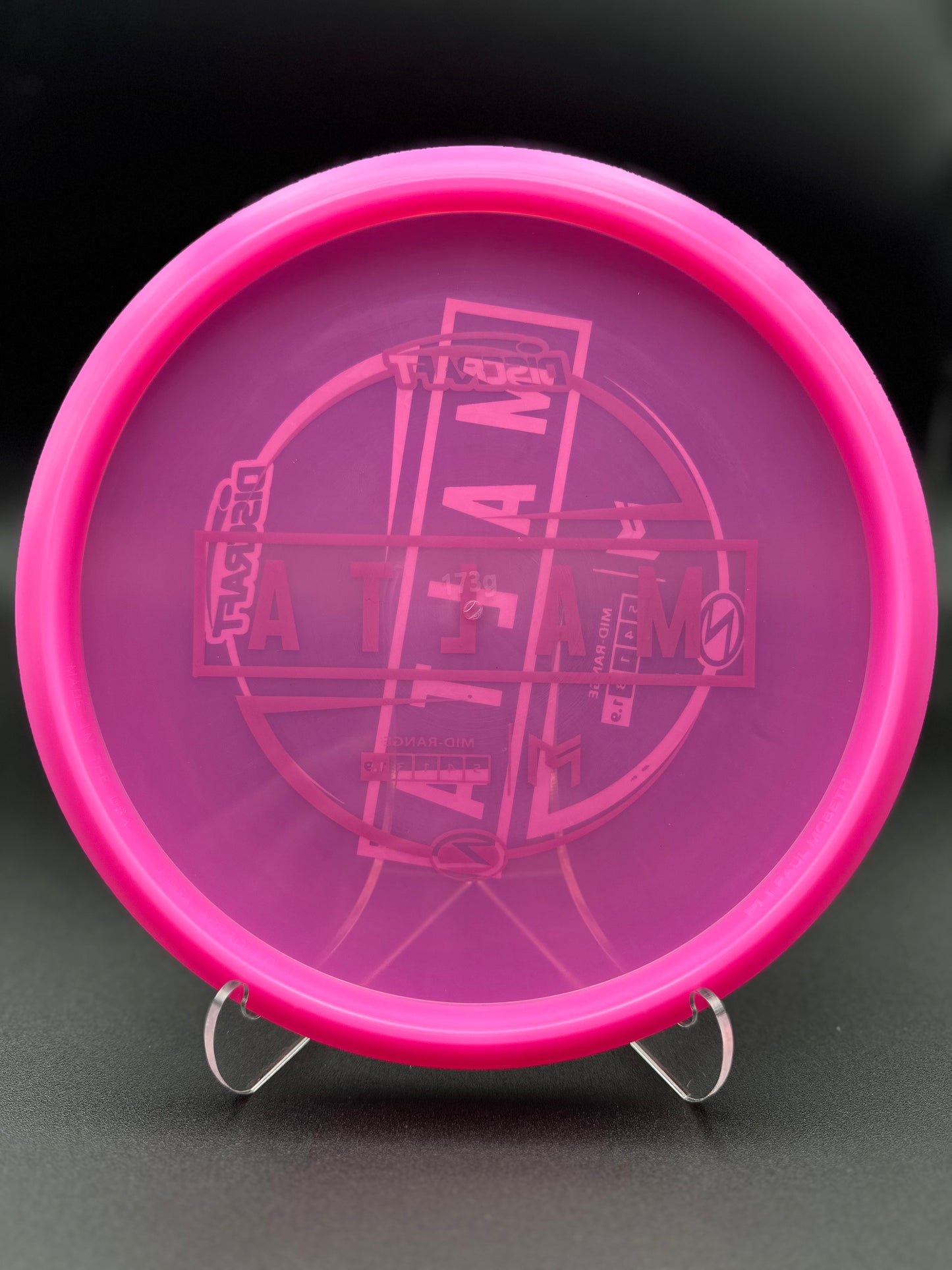 Discraft Z Malta Paul McBeth Misprint | Overstable Midrange Disc