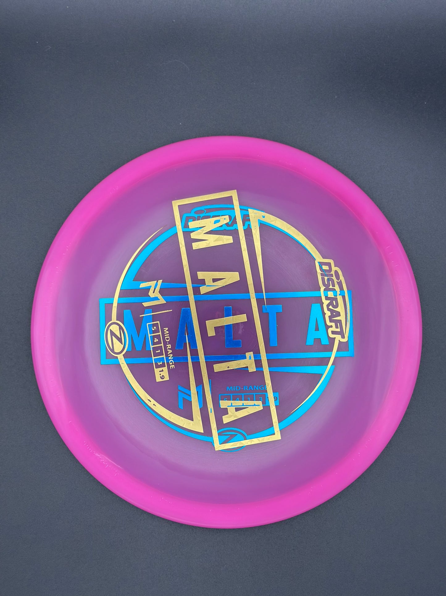 Discraft Z Malta Paul McBeth Misprint | Overstable Midrange Disc