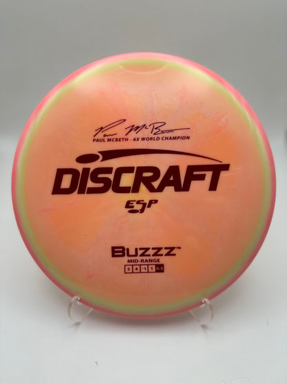 Discraft ESP Buzzz Paul McBeth 6X Signature Series | Midrange Disc