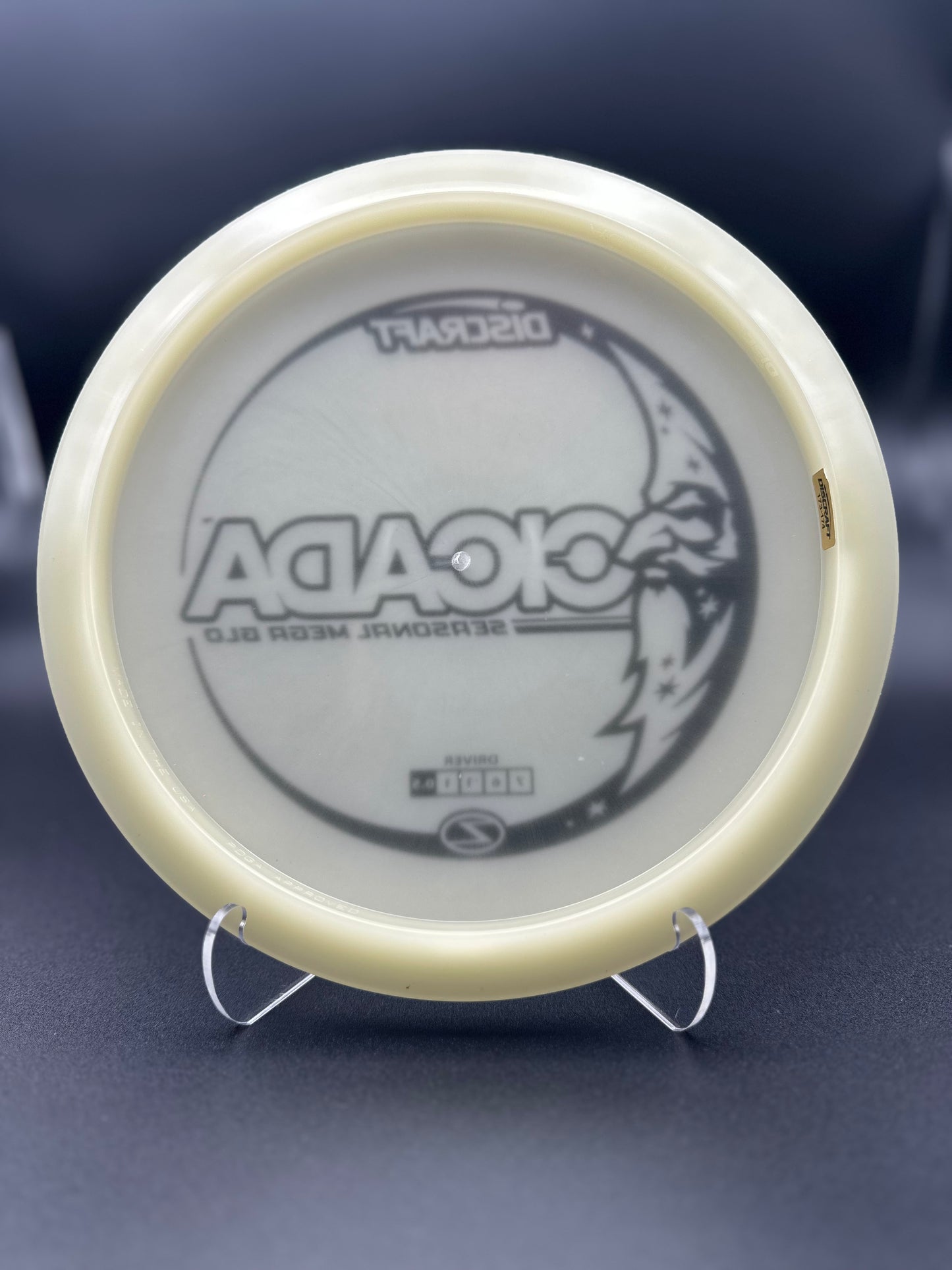 Discraft Mega Glo Z Cicada | Straight Glow Fairway Driver