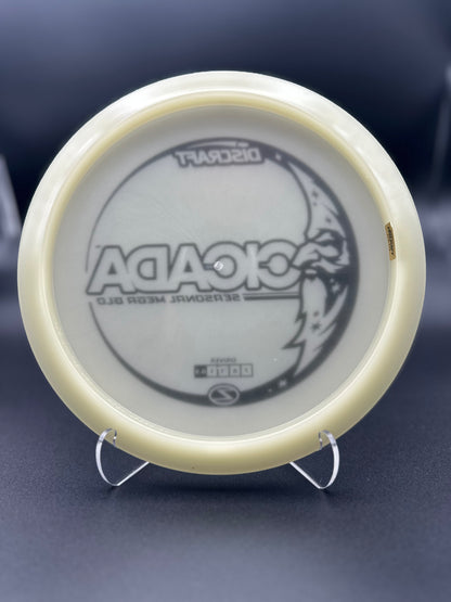 Discraft Mega Glo Z Cicada | Straight Glow Fairway Driver