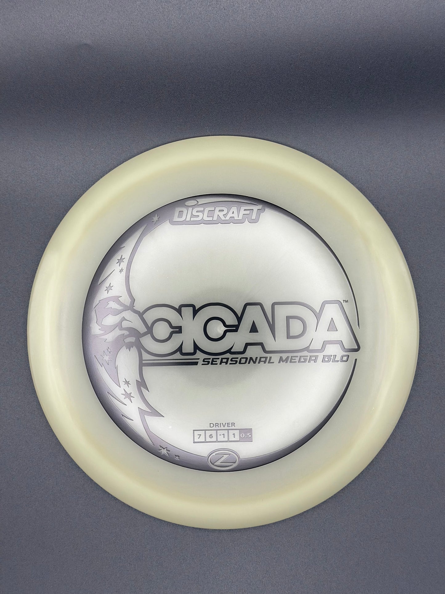 Discraft Mega Glo Z Cicada | Straight Glow Fairway Driver