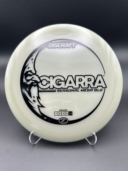 Discraft Mega Glo Z Cigarra | Glide Fairway Driver for Night Rounds