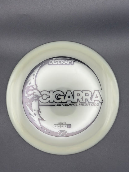 Discraft Mega Glo Z Cigarra | Glide Fairway Driver for Night Rounds