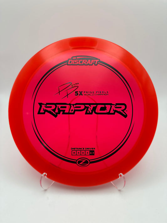 Discraft Z Raptor Paige Pierce Signature | Overstable Fairway Driver