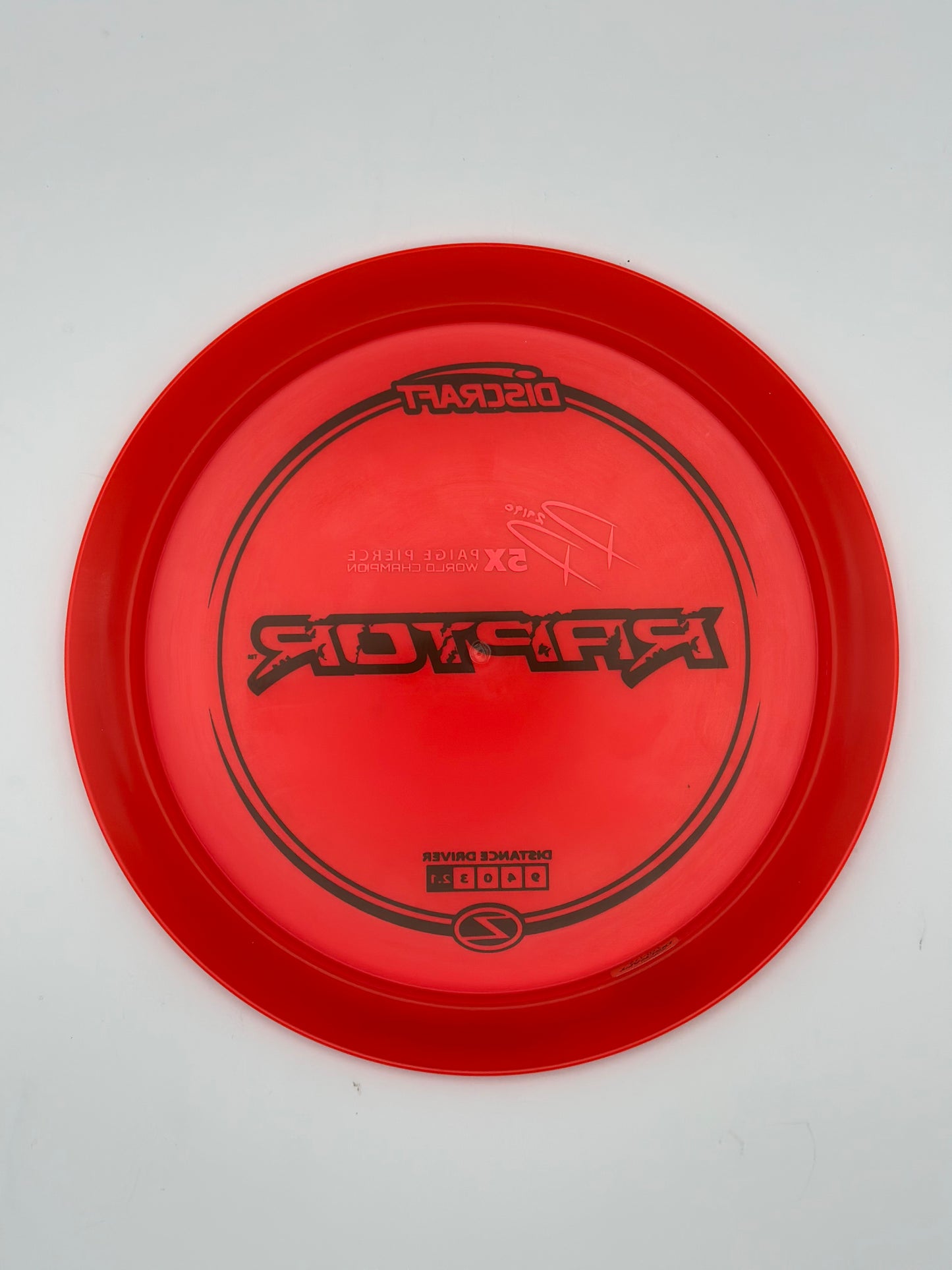 Discraft Z Raptor Paige Pierce Signature | Overstable Fairway Driver