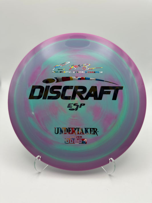 Discraft ESP Undertaker Paul McBeth 6X Signature | Fairway Driver