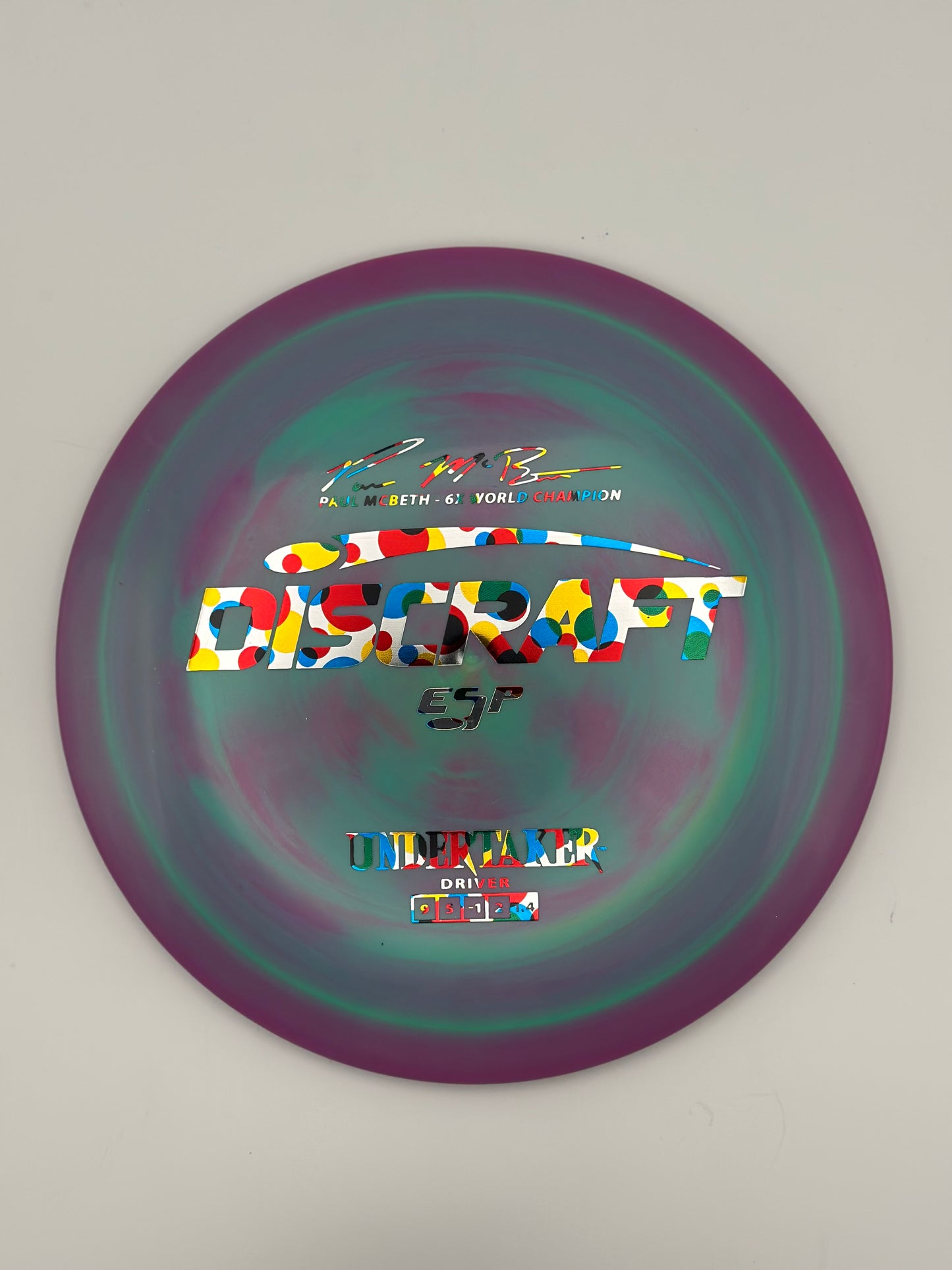 Discraft ESP Undertaker Paul McBeth 6X Signature | Fairway Driver