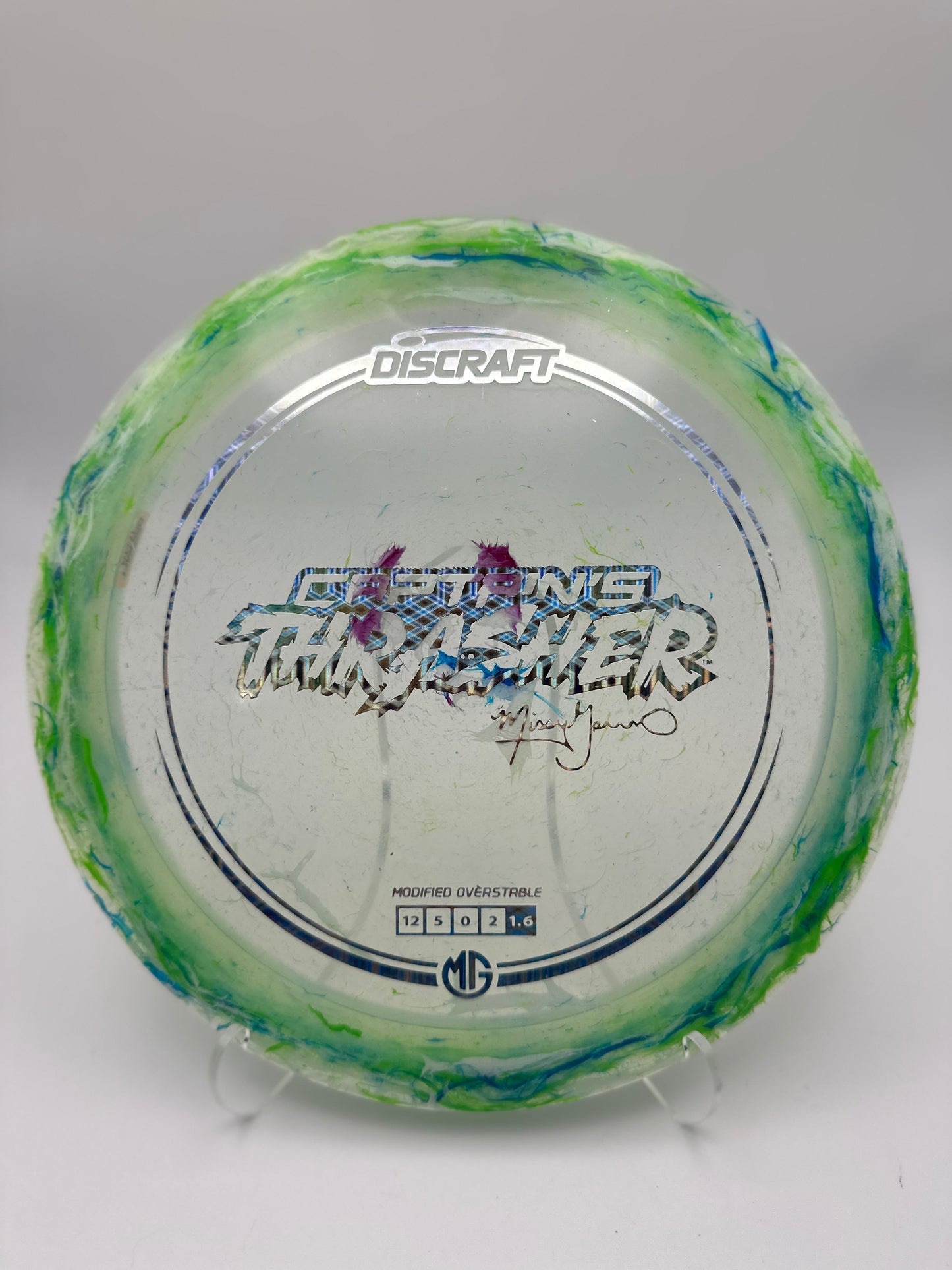 Discraft 2025 Missy Gannon Captain's Thrasher | Z Swirl Distance Driver