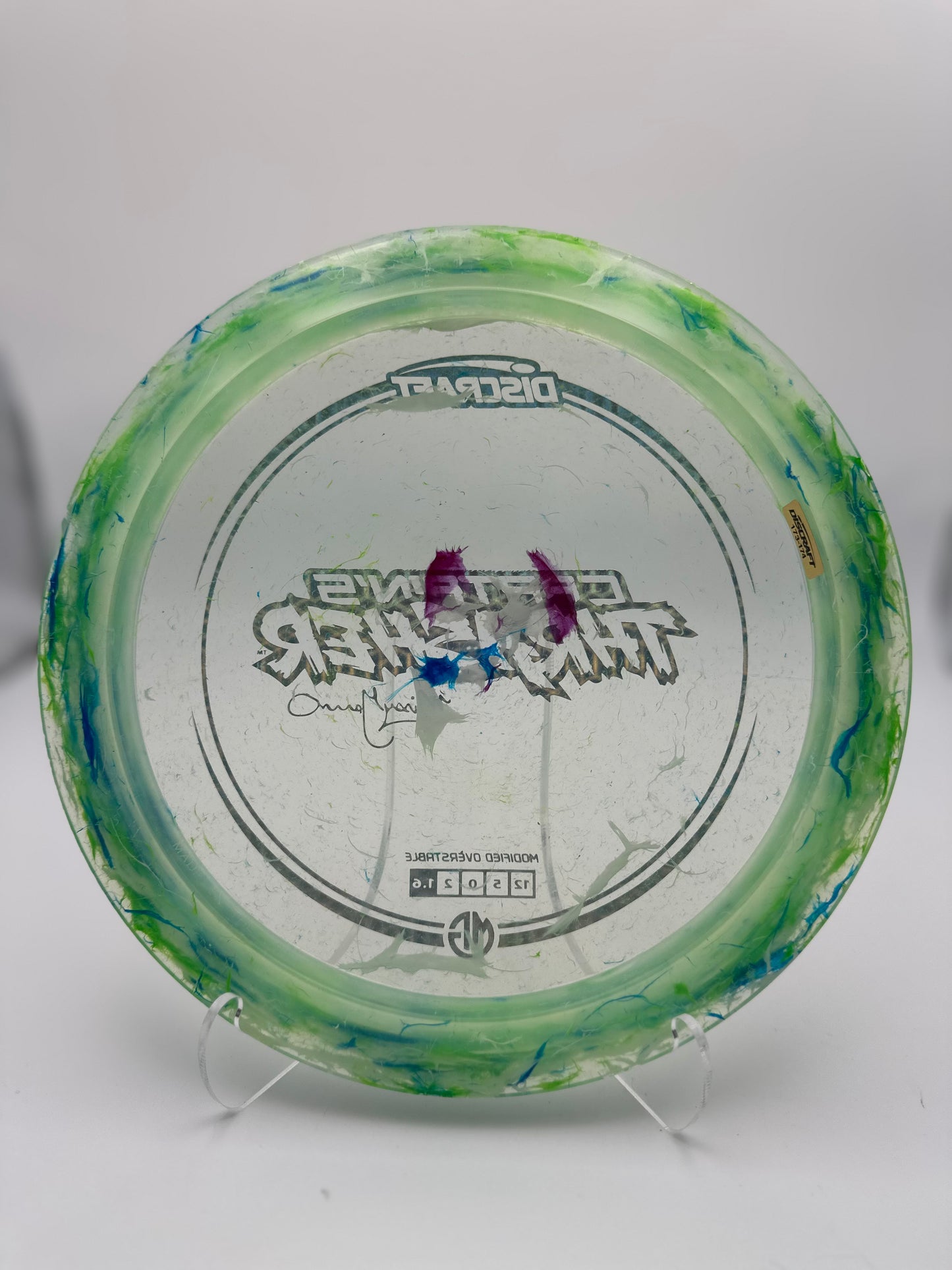 Discraft 2025 Missy Gannon Captain's Thrasher | Z Swirl Distance Driver