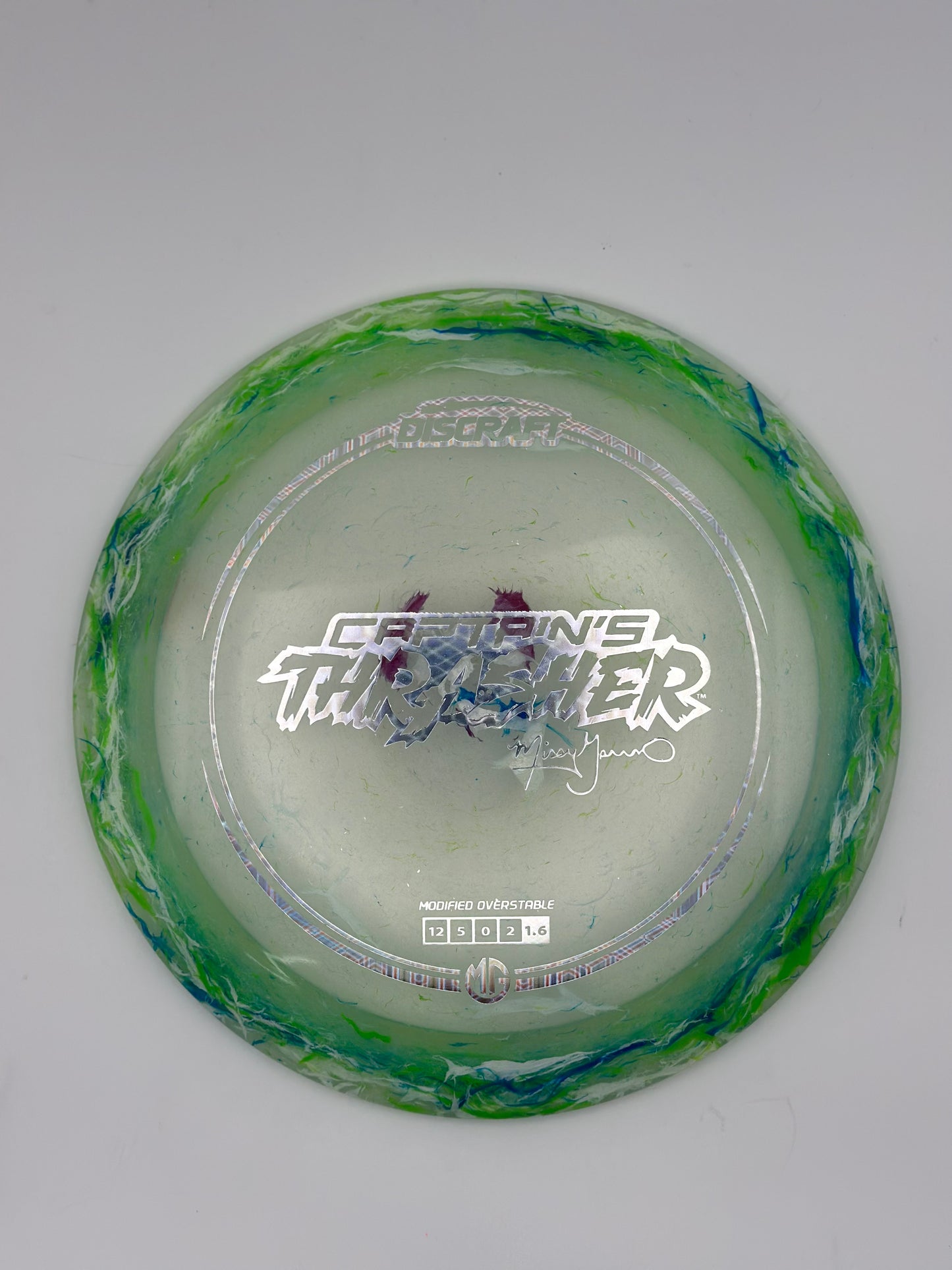 Discraft 2025 Missy Gannon Captain's Thrasher | Z Swirl Distance Driver