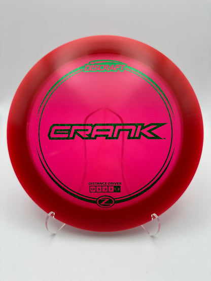 Discraft Z Crank | High Speed Overstable Distance Driver for Big Arms