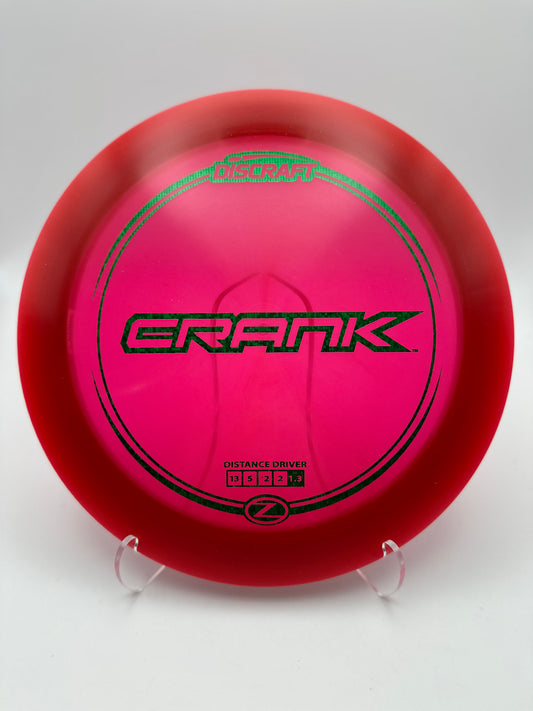 Discraft Z Crank | High Speed Overstable Distance Driver for Big Arms