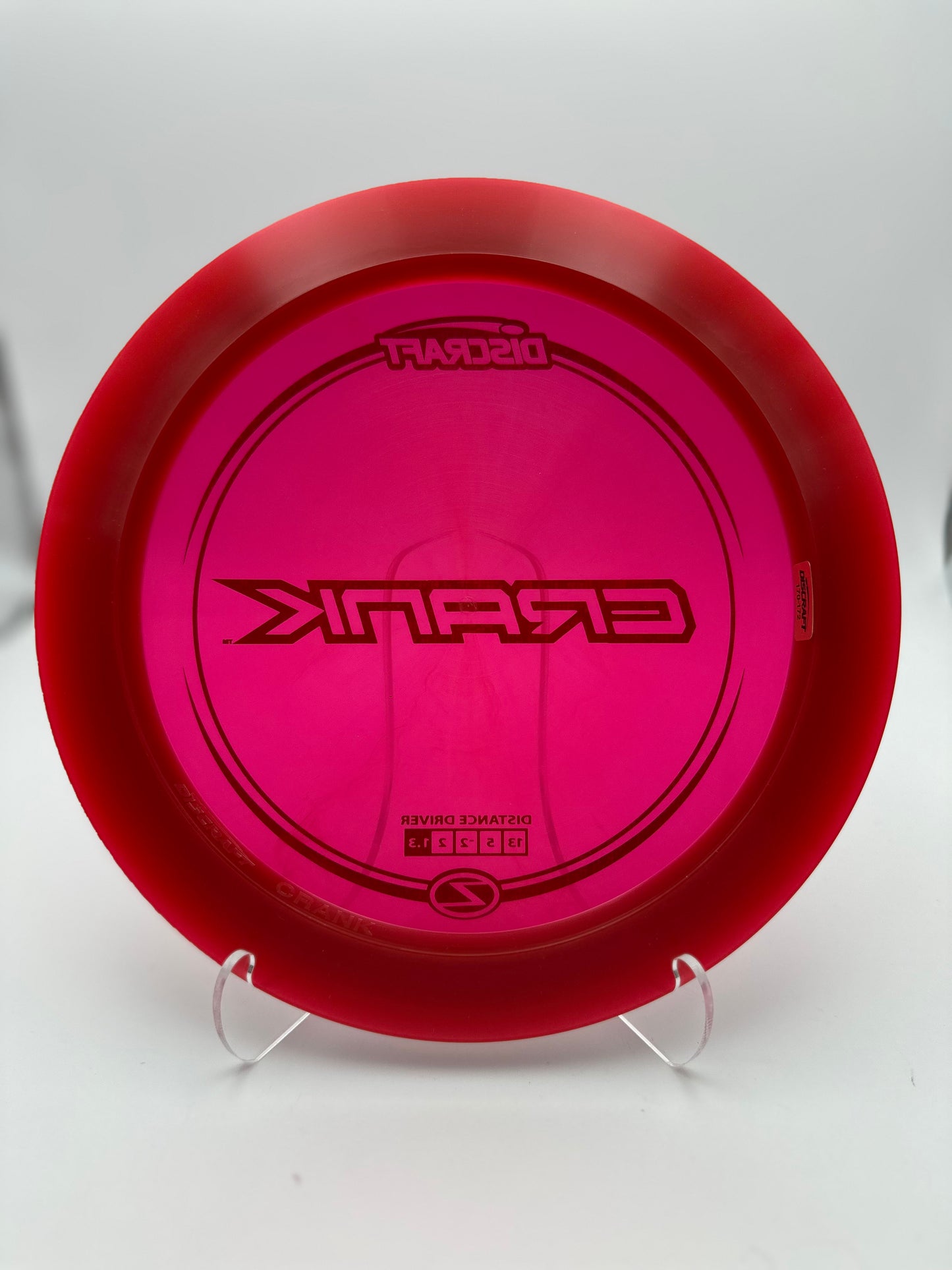 Discraft Z Crank | High Speed Overstable Distance Driver for Big Arms