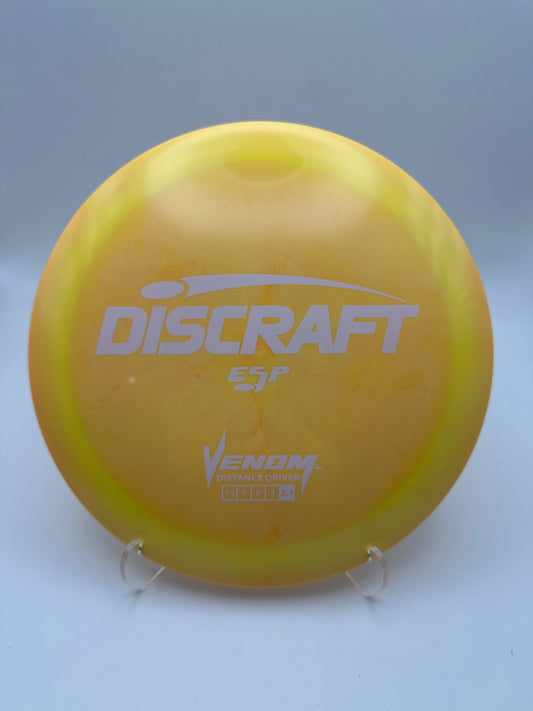Discraft ESP Venom | Overstable High Speed Distance Driver for Headwinds