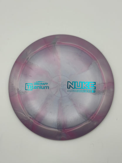 Discraft Titanium Nuke | Overstable Distance Driver for Power Throwers