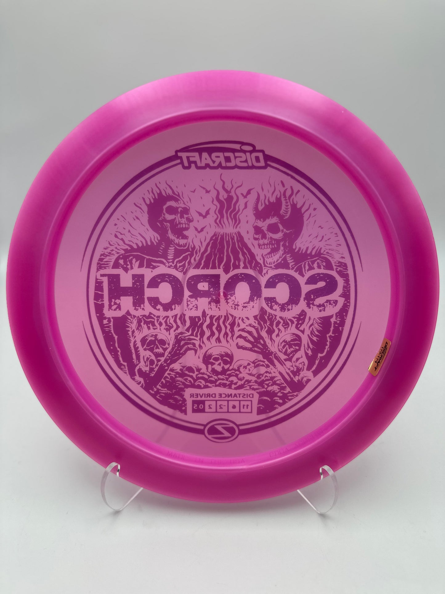 Discraft Z Scorch Stock Reimagined | Understable Distance Driver