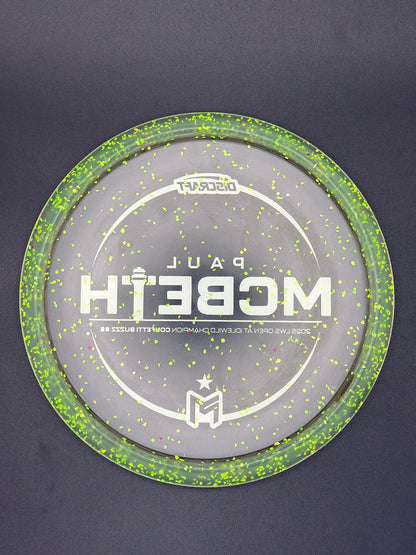 Discraft Paul McBeth 2025 LWS Open Idlewild Champion Confetti Buzzz SS | Understable Midrange