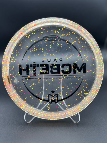 Discraft Paul McBeth 2025 LWS Open Idlewild Champion Confetti Buzzz SS | Understable Midrange