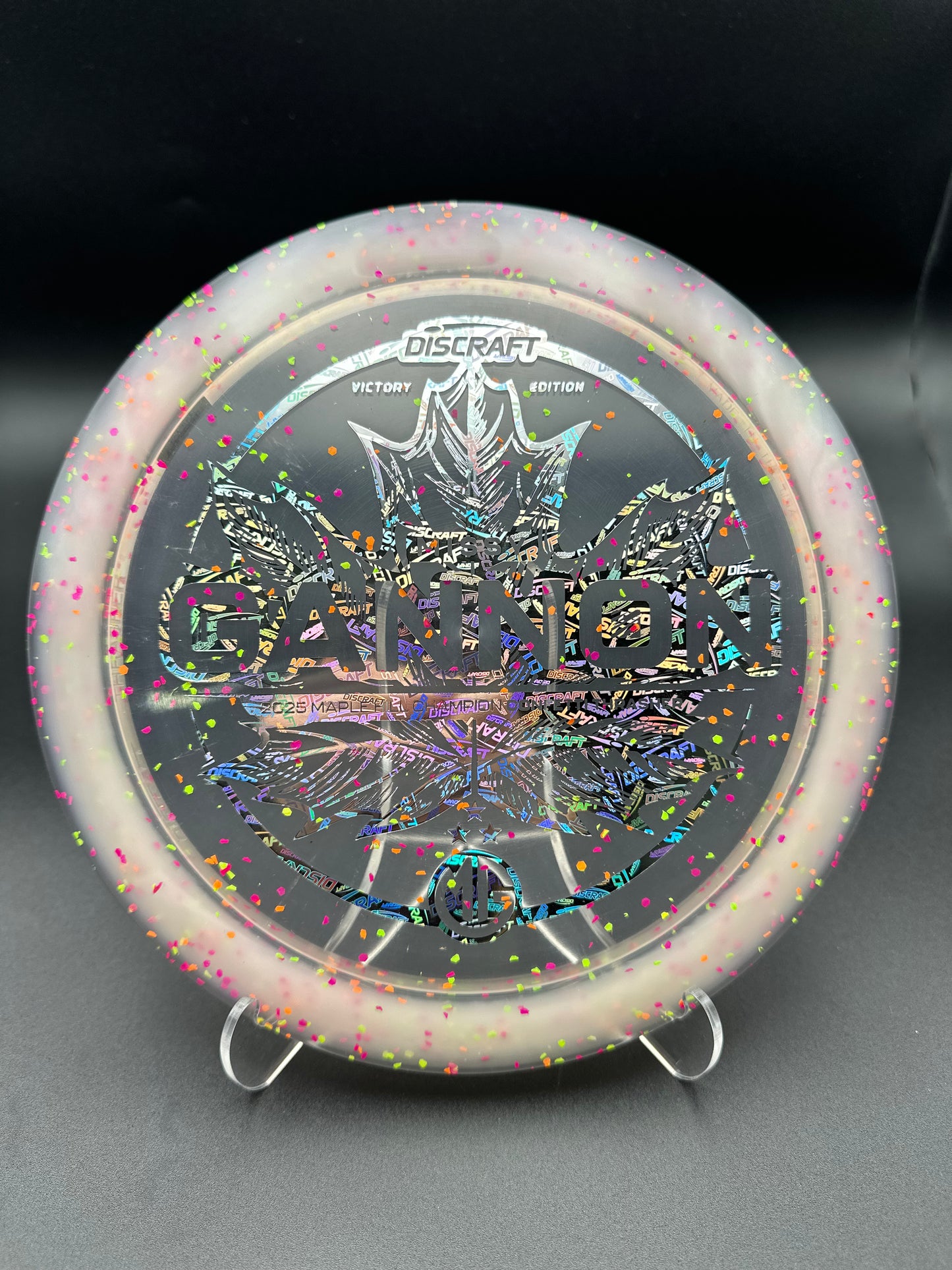 Discraft Missy Gannon 2025 MVP Open Victory Edition Thrasher | Limited Confetti Z