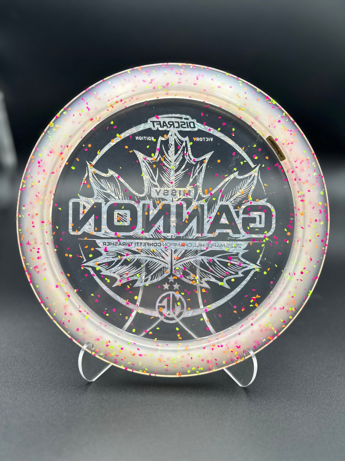 Discraft Missy Gannon 2025 MVP Open Victory Edition Thrasher | Limited Confetti Z
