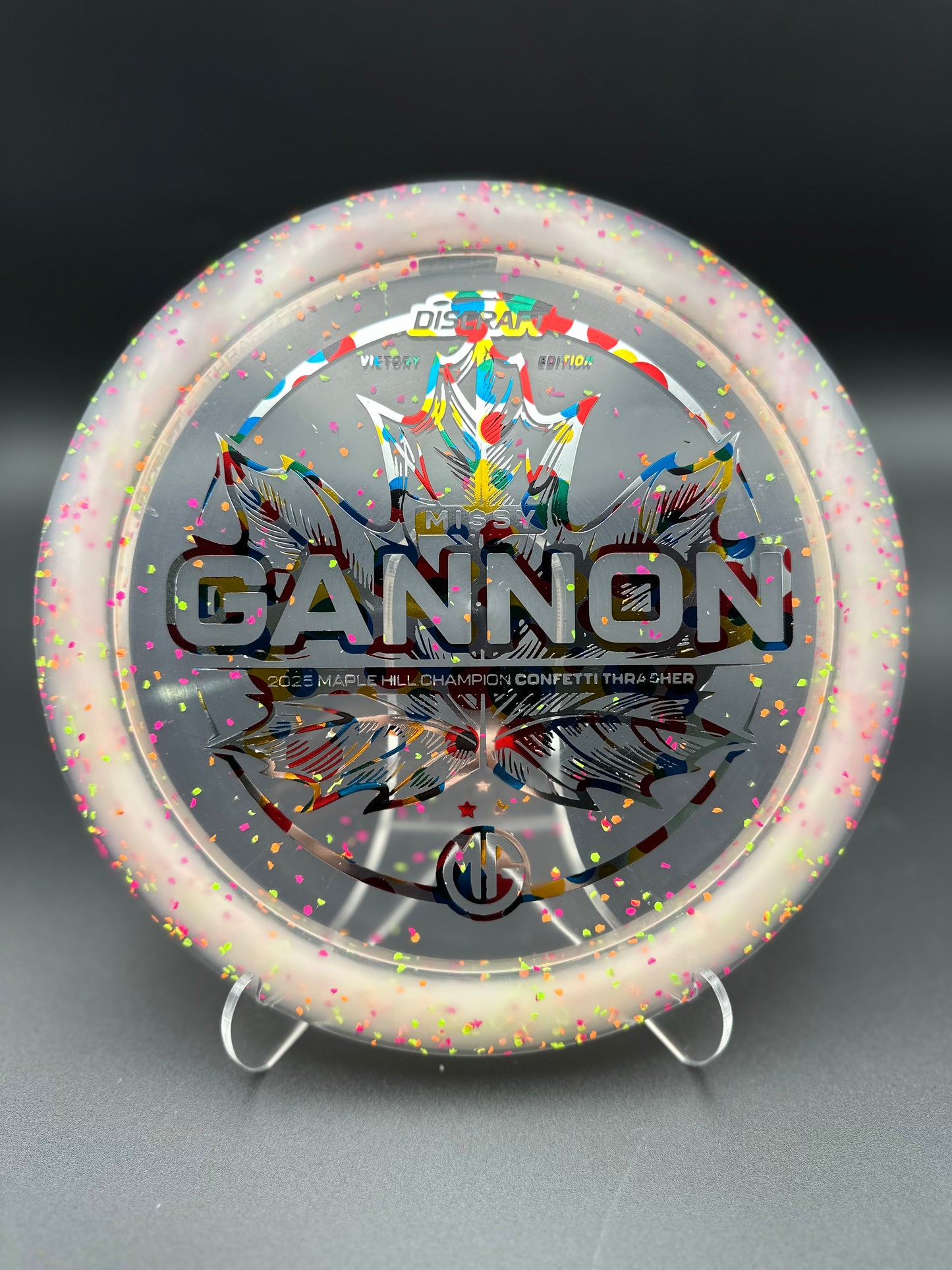Discraft Missy Gannon 2025 MVP Open Victory Edition Thrasher | Limited Confetti Z
