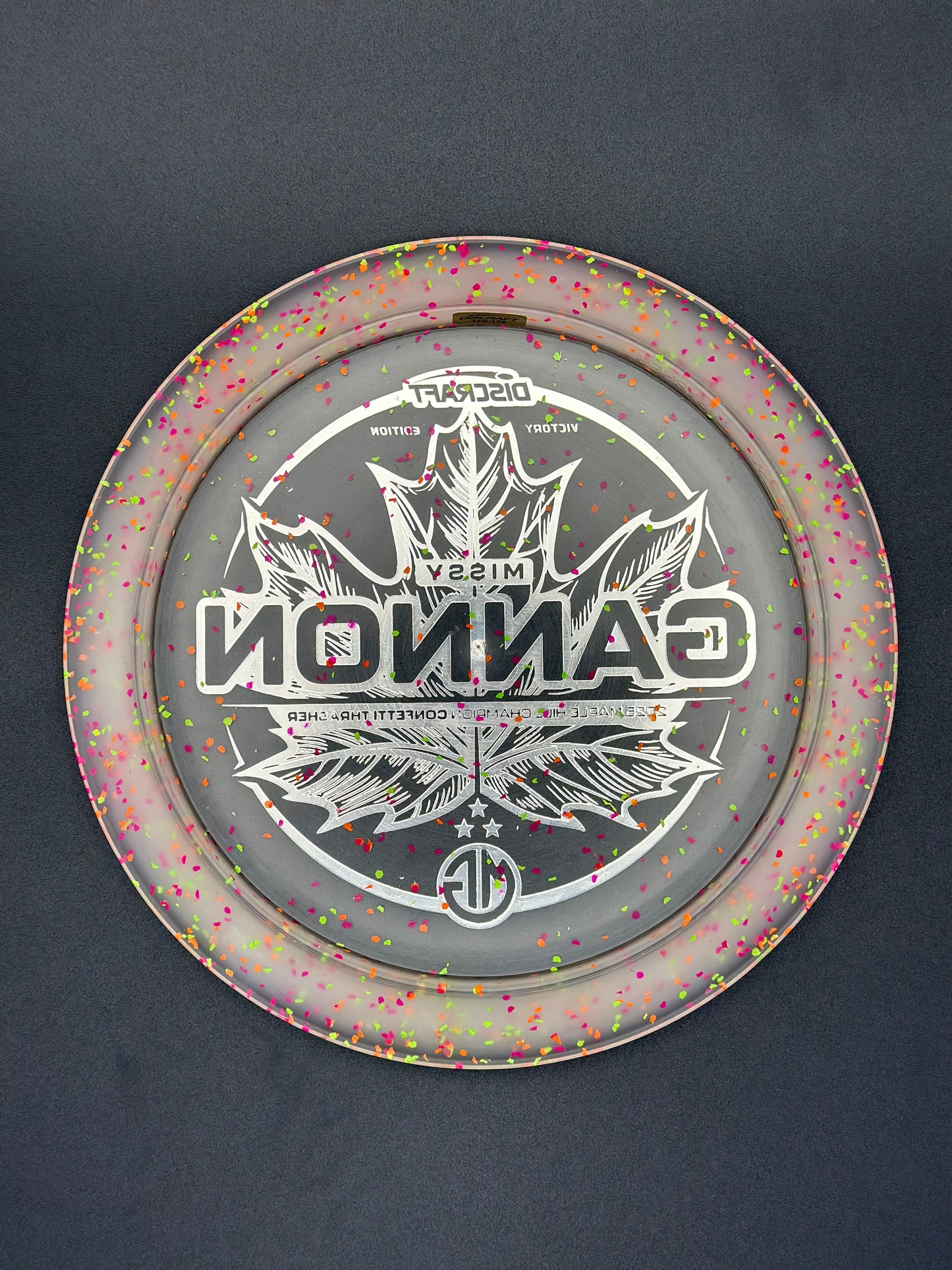 Discraft Missy Gannon 2025 MVP Open Victory Edition Thrasher | Limited Confetti Z
