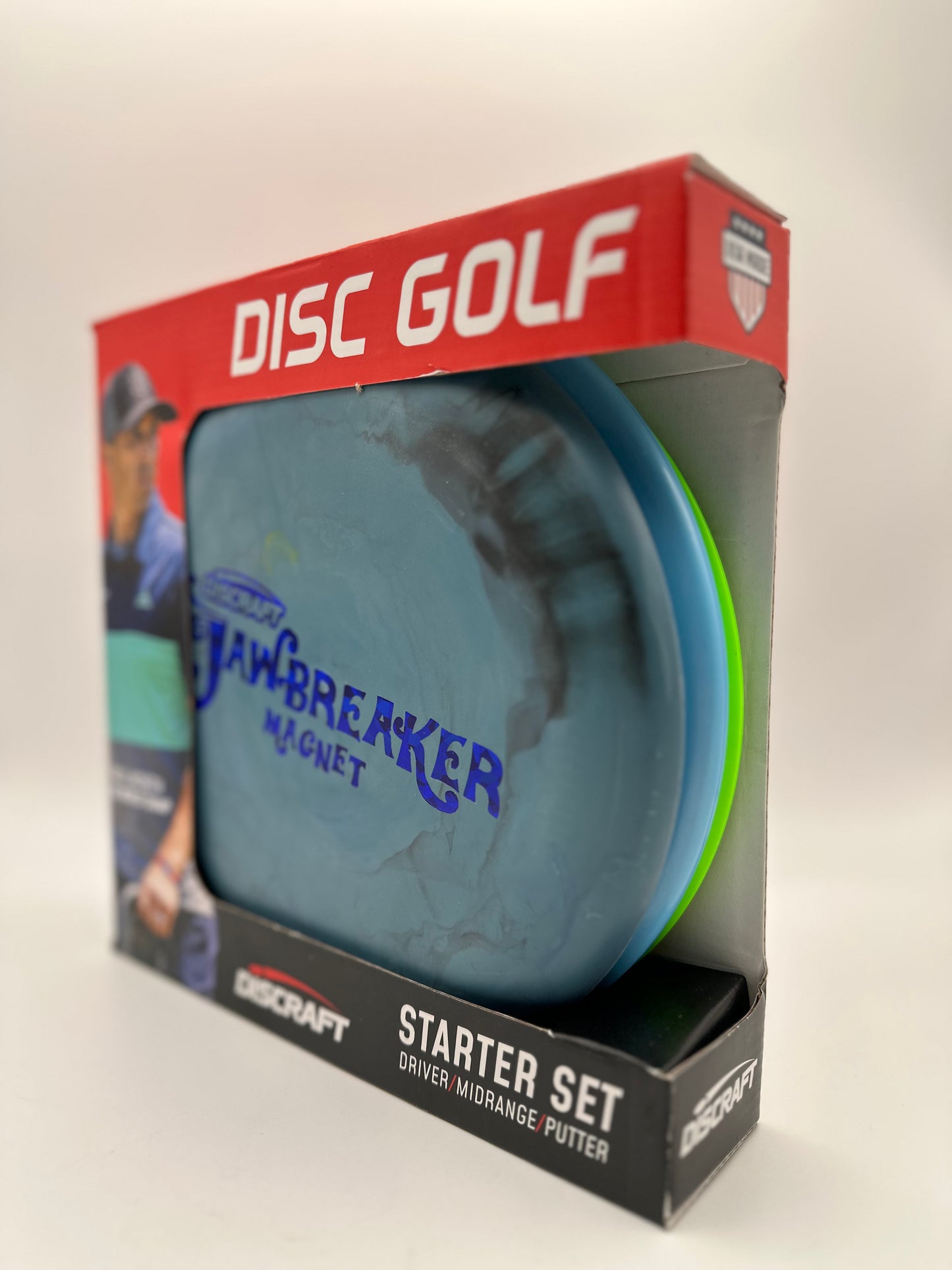 Discraft Starter Disc Golf Set | 3-Disc Beginner Set with Putter, Midrange & Driver