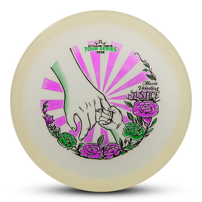 Dynamic Discs Lucid-Ice Moonshine Justice - Macie Velediaz 2026 Tour Series