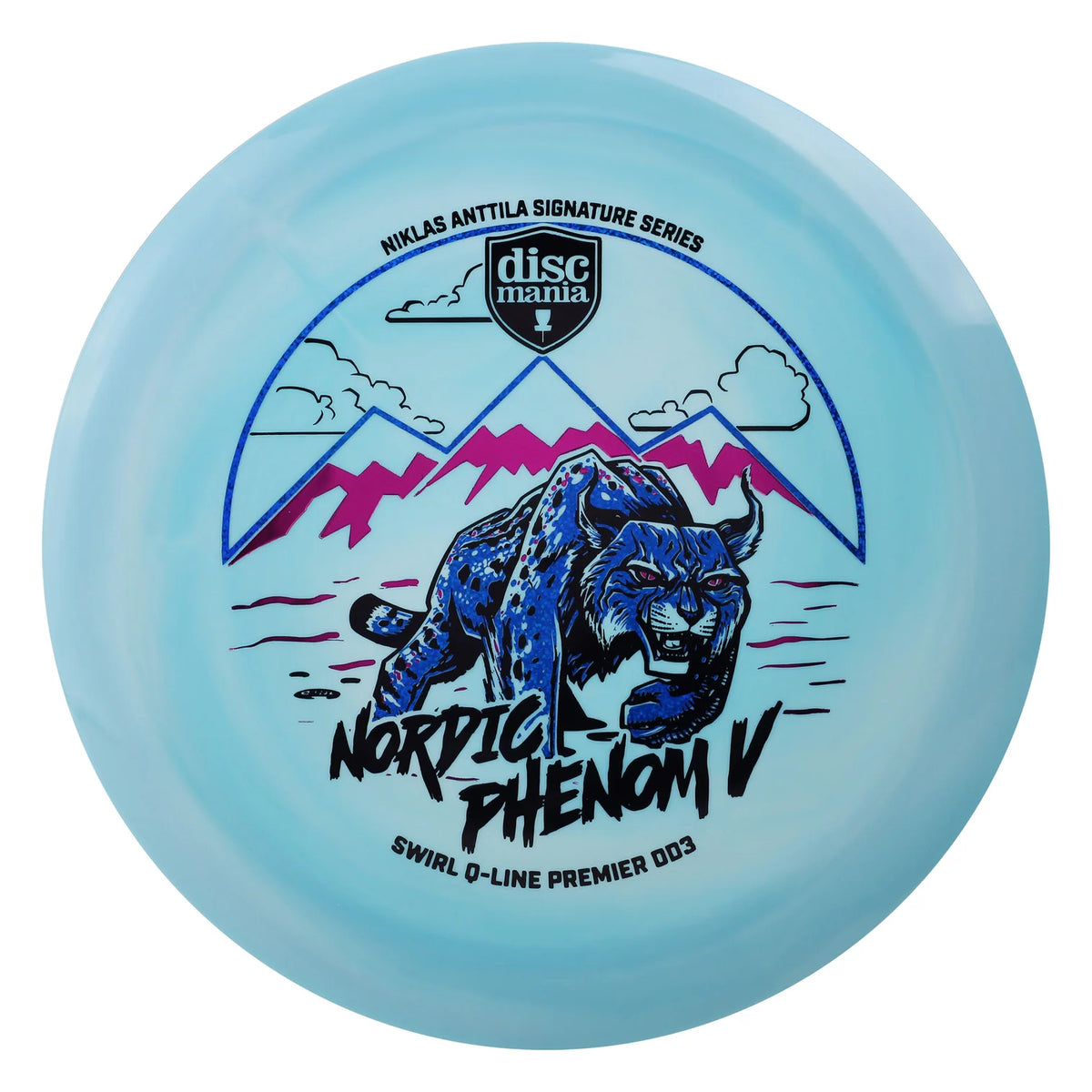 Discmania Swirl Q-Line Premier DD3 - Nordic Phenom 5
