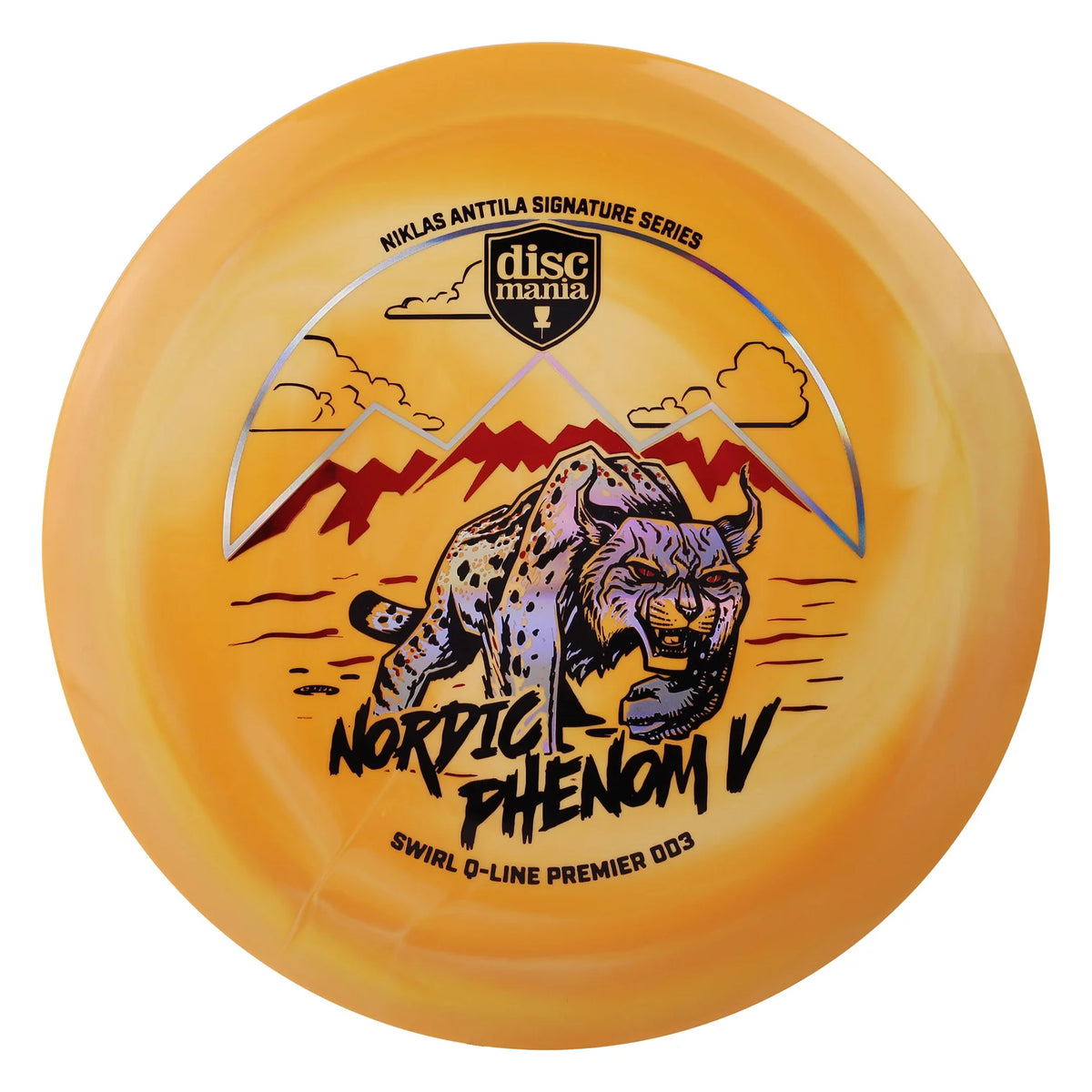Discmania Swirl Q-Line Premier DD3 - Nordic Phenom 5