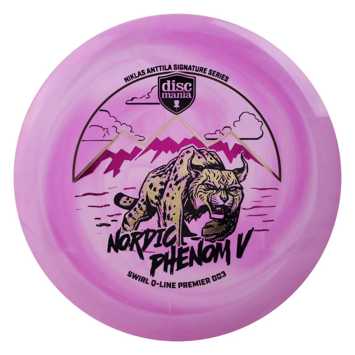 Discmania Swirl Q-Line Premier DD3 - Nordic Phenom 5
