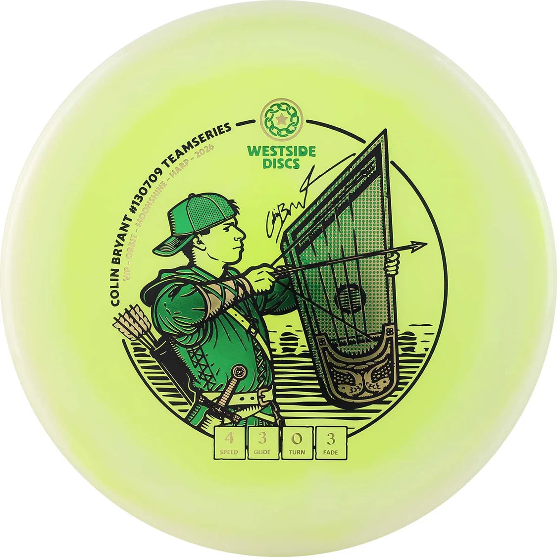 Westside Discs VIP Moonshine Orbit Harp | Colin Bryant 2026 Team Series